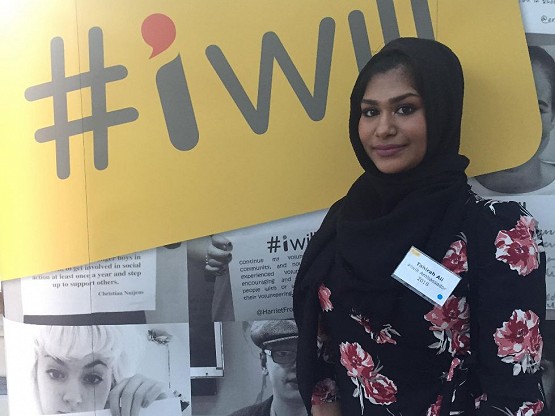#IWill  - EYST Young Volunteer Tahirah