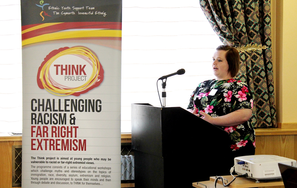 Branding - Identity & pull up banner (Think Project, Challenging Racism & Far-Right Extremism)