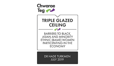 Triple Glazed Ceiling: Barriers to Black, Asian, and Minority Ethnic Women Participating in the Economy (2019). Hade Turkmen, Chwarae Teg.